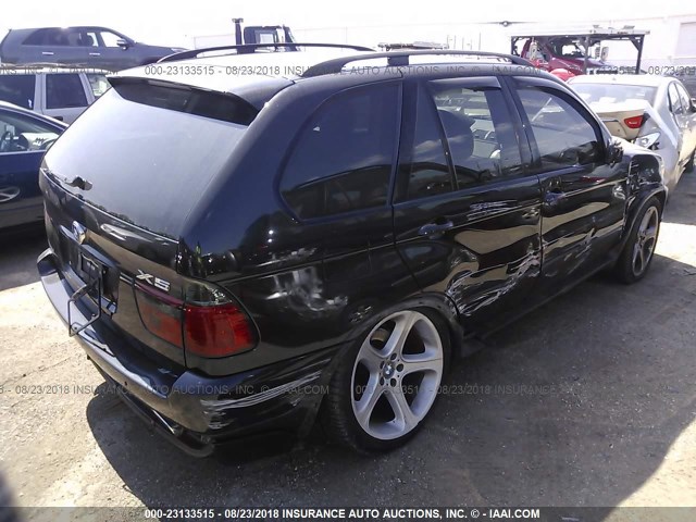 5UXFB93533LN80751 - 2003 BMW X5 4.6IS BLACK photo 4