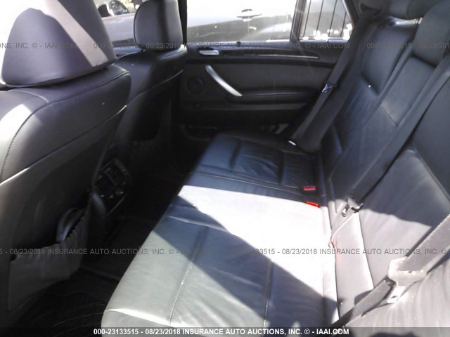 5UXFB93533LN80751 - 2003 BMW X5 4.6IS BLACK photo 8