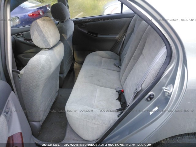 JTDBR32E830044261 - 2003 TOYOTA COROLLA CE/LE GRAY photo 8