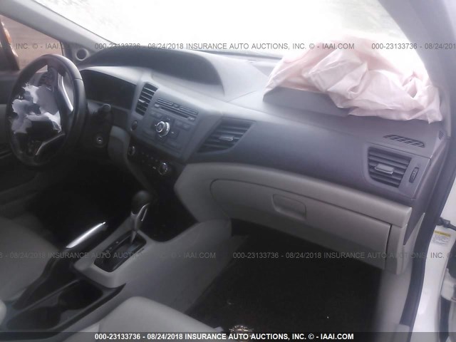 19XFB2F96CE331151 - 2012 HONDA CIVIC EXL 白色 照片 5