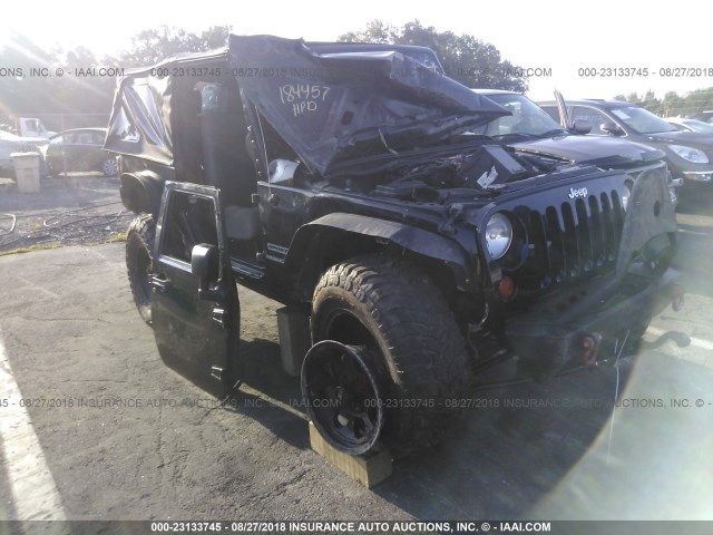 1J4AA2D19AL102049 - 2010 JEEP WRANGLER SPORT შავი ფოტო 1