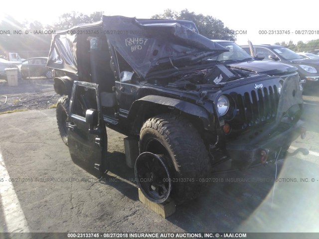 1J4AA2D19AL102049 - 2010 JEEP WRANGLER SPORT BLACK photo 1