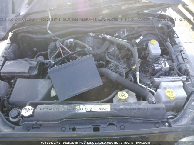 1J4AA2D19AL102049 - 2010 JEEP WRANGLER SPORT შავი ფოტო 10