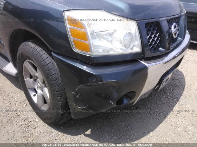 5N1AA08A56N716933 - 2006 NISSAN ARMADA SE/LE GREEN photo 6