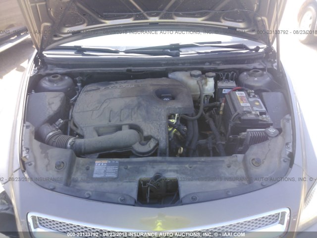 1G1ZE5E13BF300941 - 2011 CHEVROLET MALIBU LTZ 灰色 照片 10