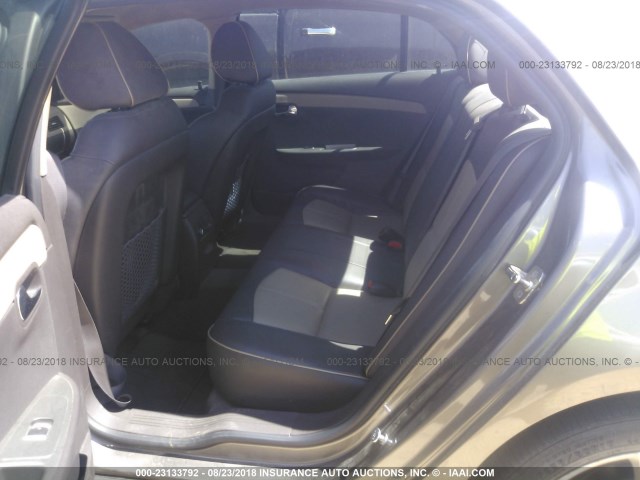 1G1ZE5E13BF300941 - 2011 CHEVROLET MALIBU LTZ 灰色 照片 8