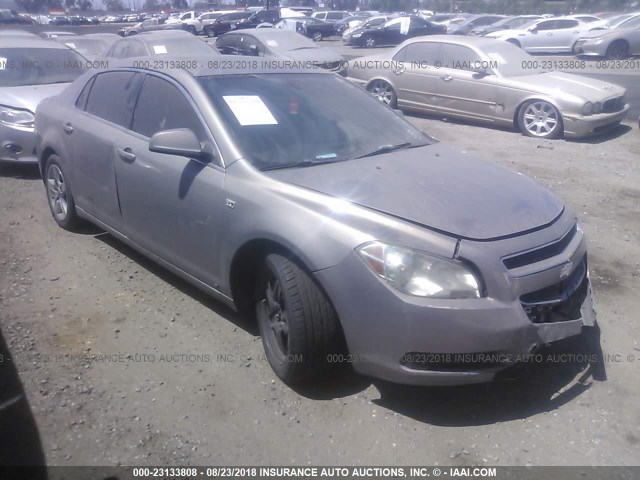 1G1ZH57B18F237053 - 2008 CHEVROLET MALIBU 1LT 棕色 照片 1