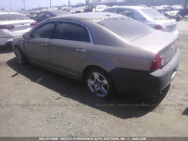 1G1ZH57B18F237053 - 2008 CHEVROLET MALIBU 1LT BROWN photo 3