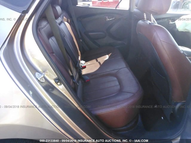 KM8JU3AC1BU142593 - 2011 HYUNDAI TUCSON GLS/LIMITED 银色 照片 8