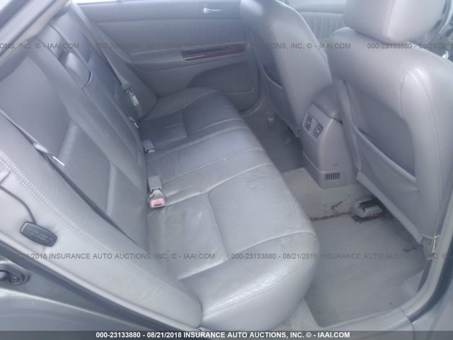 4T1BF30K22U526616 - 2002 TOYOTA CAMRY LE/XLE/SE Сұр фото 8