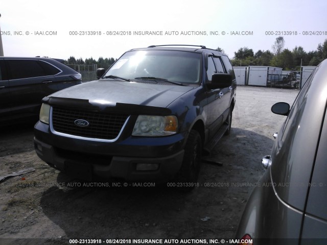 1FMRU15W33LA22247 - 2003 FORD EXPEDITION XLT Dark Blue photo 2