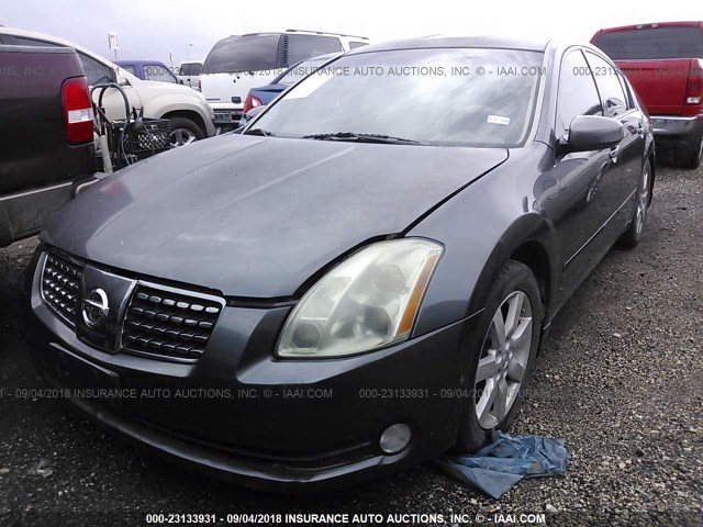 1N4BA41E06C829283 - 2006 NISSAN MAXIMA SE/SL GRAY photo 2