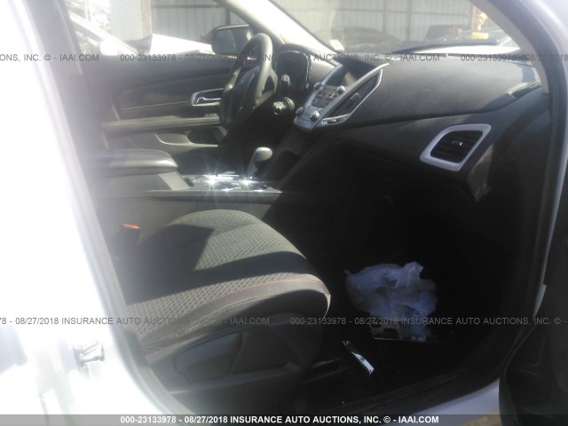 2GKALMEK6F6145691 - 2015 GMC TERRAIN SLE WHITE photo 5