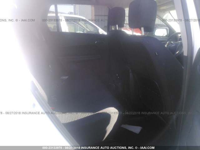 2GKALMEK6F6145691 - 2015 GMC TERRAIN SLE WHITE photo 8