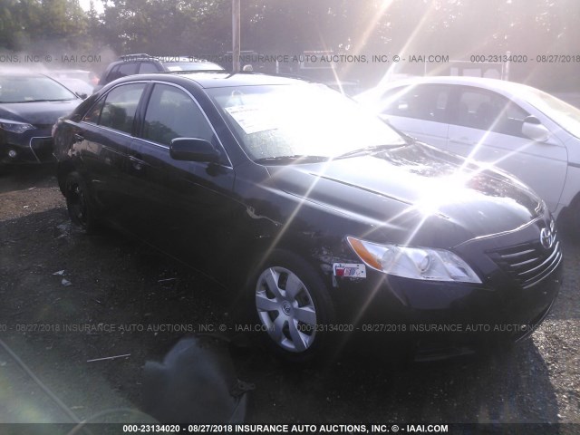 4T1BE46K17U667054 - 2007 TOYOTA CAMRY NEW GENERAT CE/LE/XLE/SE BLACK photo 1