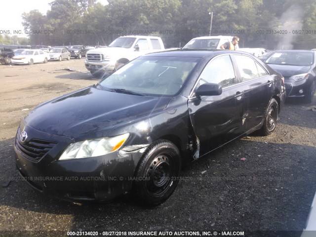 4T1BE46K17U667054 - 2007 TOYOTA CAMRY NEW GENERAT CE/LE/XLE/SE BLACK photo 2