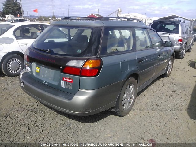 4S3BH675237610256 - 2003 SUBARU LEGACY OUTBACK AWP 锡色 照片 4