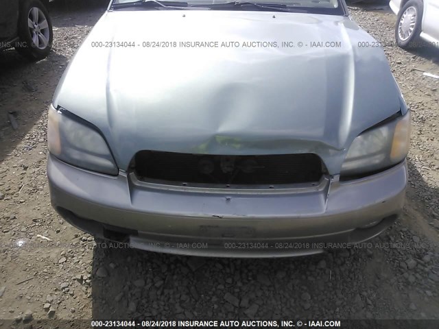 4S3BH675237610256 - 2003 SUBARU LEGACY OUTBACK AWP 锡色 照片 6
