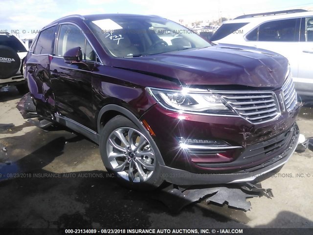 5LMCJ2C9XHUL71034 - 2017 LINCOLN MKC SELECT MAROON photo 1