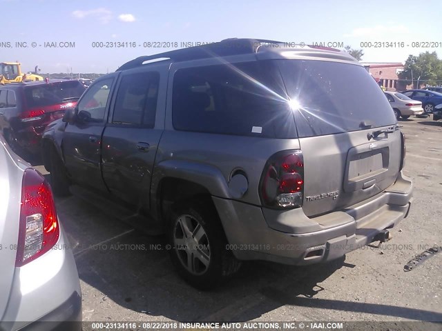 1GNET16S956170946 - 2005 CHEVROLET TRAILBLAZER EXT LS/EXT LT SILVER photo 3