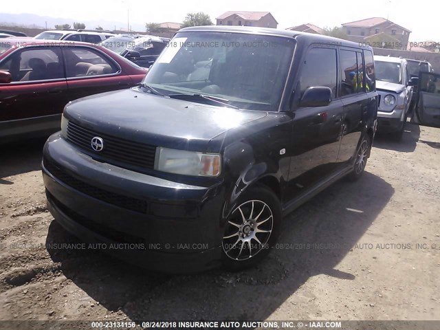 JTLKT324864083569 - 2006 TOYOTA SCION XB Schwarz Foto 2