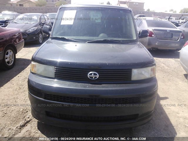 JTLKT324864083569 - 2006 TOYOTA SCION XB Schwarz Foto 6