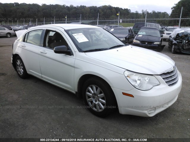 1C3LC46B09N507991 - 2009 CHRYSLER SEBRING LX WHITE photo 1