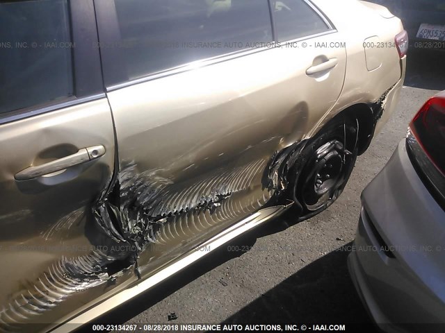 4T1BF3EK3BU213289 - 2011 TOYOTA CAMRY SE/LE/XLE ოქროსფერი ფოტო 6