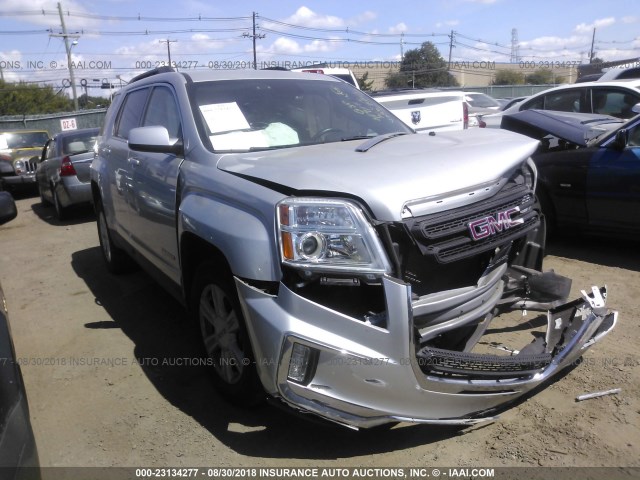 2GKFLTEKXG6237713 - 2016 GMC TERRAIN SLE SILVER photo 1