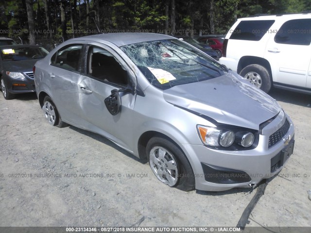 1G1JA5SG5E4218677 - 2014 CHEVROLET SONIC LS 银色 照片 1