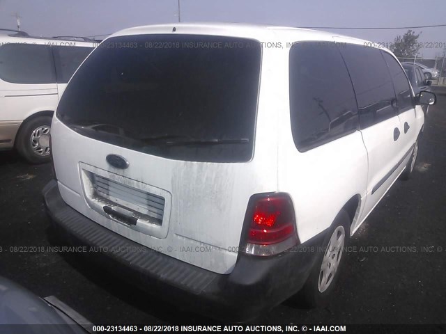 2FTZA546X6BA34910 - 2006 FORD FREESTAR WHITE photo 4