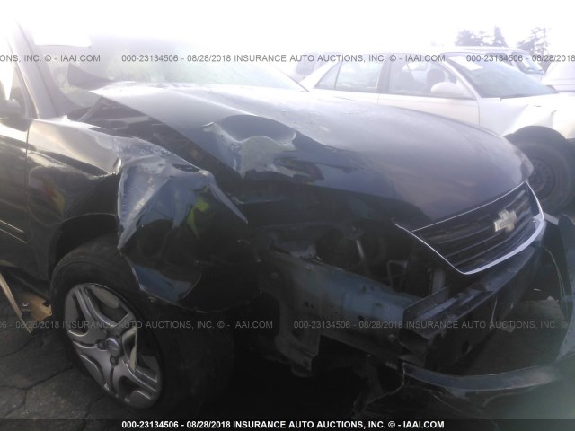 1G1ZS58N17F262852 - 2007 CHEVROLET MALIBU LS მუქი ლურჯი ფოტო 6