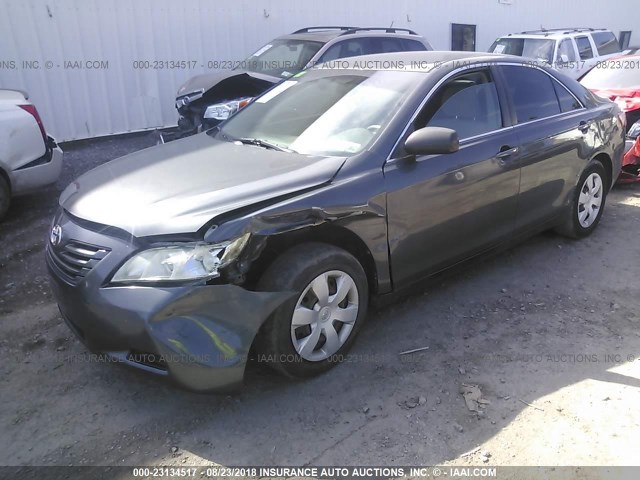 4T1BE46K59U309801 - 2009 TOYOTA CAMRY SE/LE/XLE GRAY photo 2