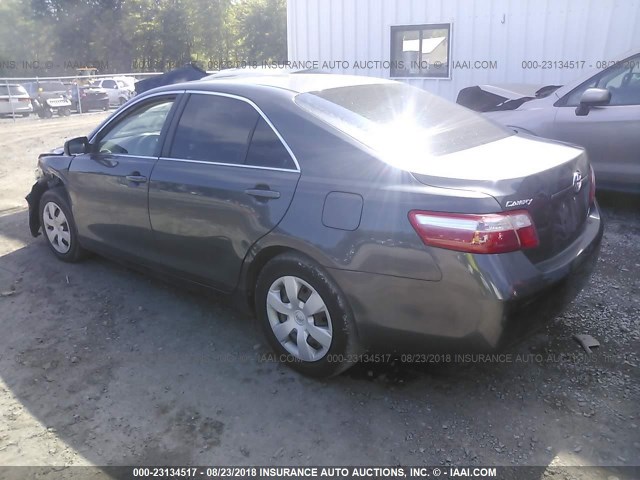 4T1BE46K59U309801 - 2009 TOYOTA CAMRY SE/LE/XLE GRAY photo 3