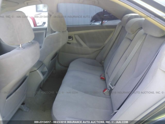 4T1BE46K59U309801 - 2009 TOYOTA CAMRY SE/LE/XLE GRAY photo 8