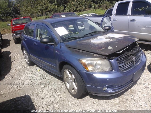 1B3HE78K17D297366 - 2007 DODGE CALIBER R/T BLUE photo 1