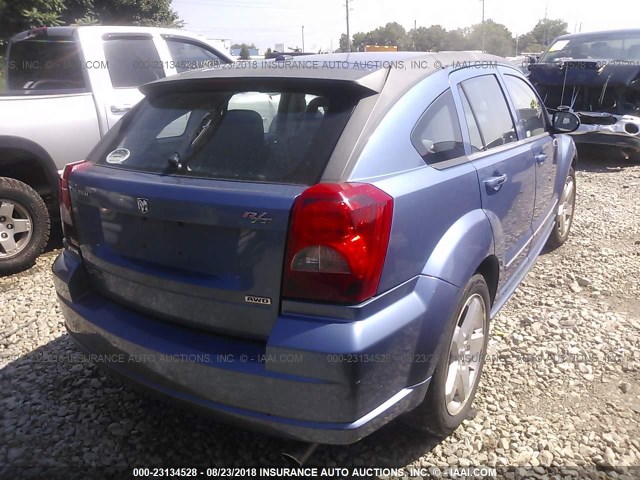 1B3HE78K17D297366 - 2007 DODGE CALIBER R/T BLUE photo 4