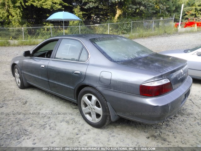 19UUA56873A013269 - 2003 ACURA 3.2TL TYPE-S GRAY photo 3