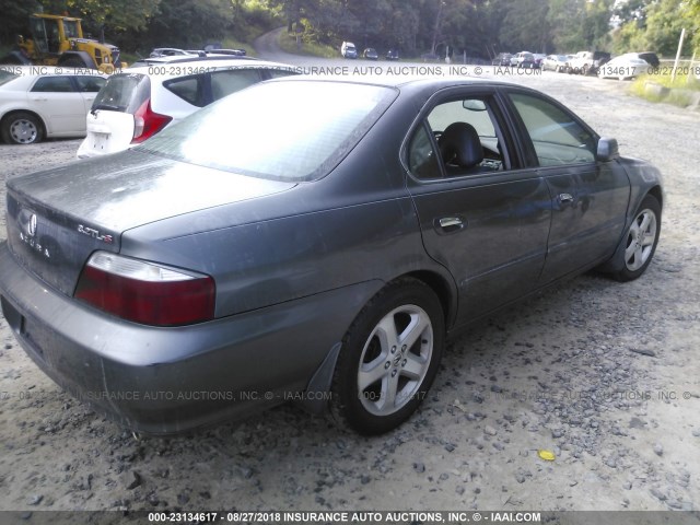 19UUA56873A013269 - 2003 ACURA 3.2TL TYPE-S GRAY photo 4