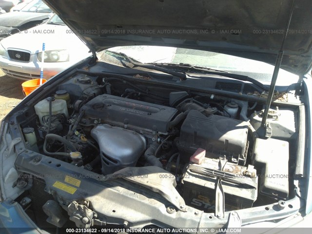 4T1BE30K04U795848 - 2004 TOYOTA CAMRY LE/XLE/SE 蓝色 照片 10