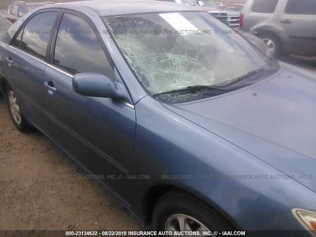 4T1BE30K04U795848 - 2004 TOYOTA CAMRY LE/XLE/SE 蓝色 照片 6