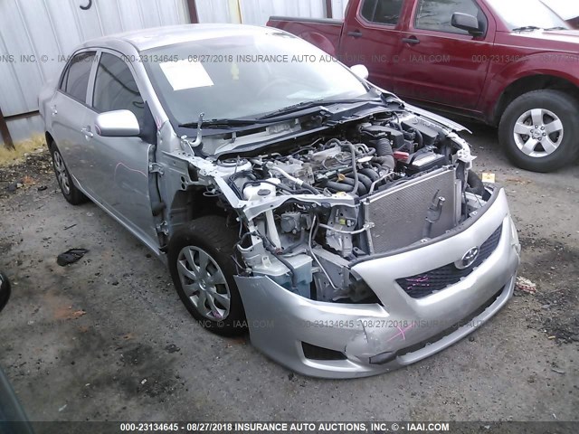 JTDBL40E09J013051 - 2009 TOYOTA COROLLA LE/XLE SILVER photo 1