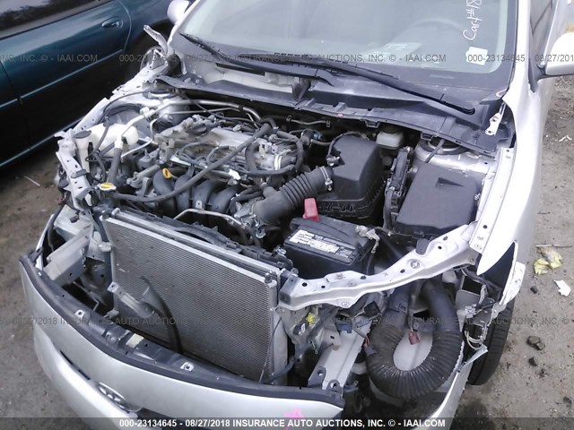 JTDBL40E09J013051 - 2009 TOYOTA COROLLA LE/XLE SILVER photo 10