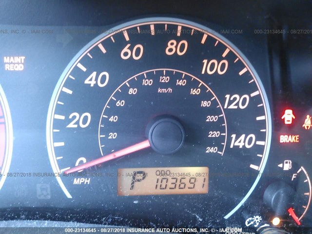 JTDBL40E09J013051 - 2009 TOYOTA COROLLA LE/XLE SILVER photo 7