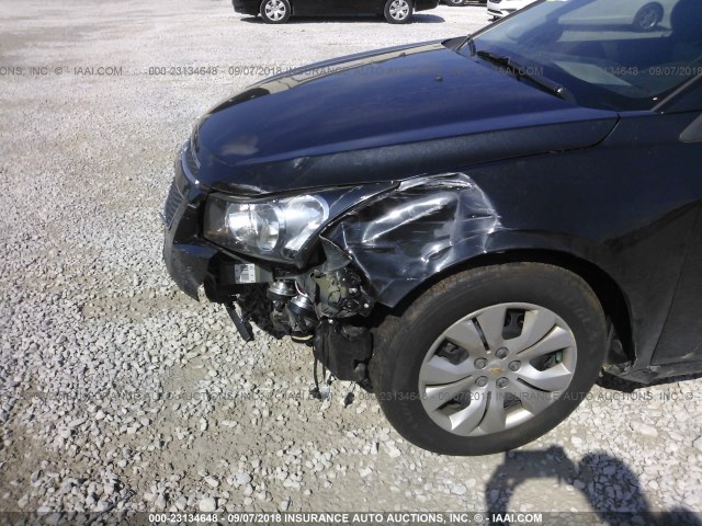 1G1PA5SH6E7471783 - 2014 CHEVROLET CRUZE LS GREEN photo 6