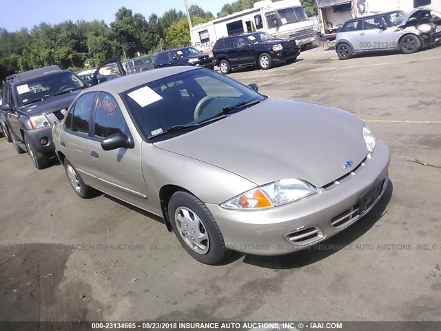 1G1JC524227399831 - 2002 CHEVROLET CAVALIER CNG TAN photo 1