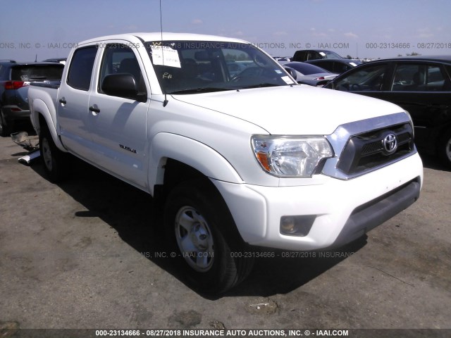 5TFJU4GN7CX020890 - 2012 TOYOTA TACOMA DOUBLE CAB PRERUNNER WHITE photo 1