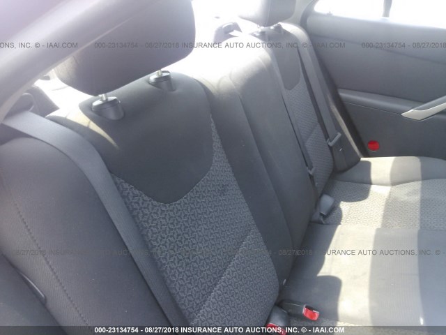 1G2ZF57B484179744 - 2008 PONTIAC G6 VALUE LEADER/BASE RED photo 8