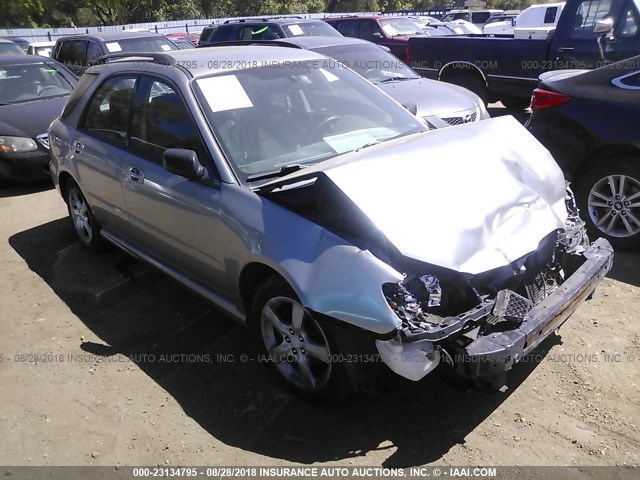 JF1GG61687H817928 - 2007 SUBARU IMPREZA 2.5I GRAY photo 1