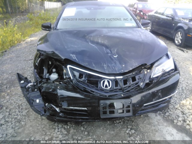 19UUB3F7XHA001391 - 2017 ACURA TLX ADVANCE შავი ფოტო 6